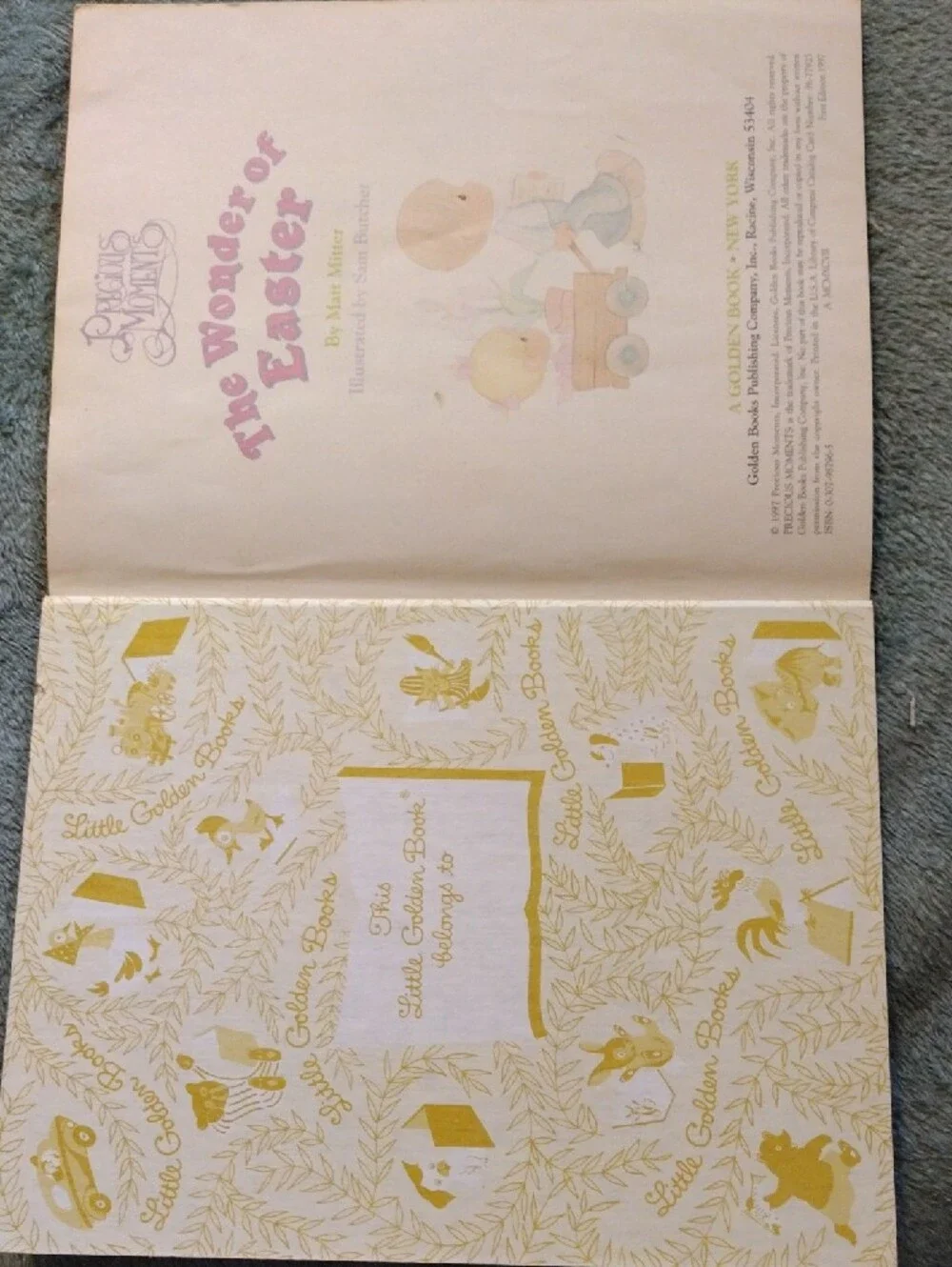 Precious Moments: The Wonder Of Easter -1st Edition